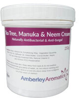 Amberley Aromatics Tea Tree Manuka Neem Cream 250 Grams
