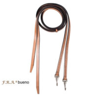 Bueno Leather Western Split Reins With Clips