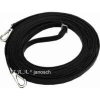 Janosch Horse Straightness Training Leather Long Reins & Clips