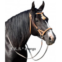 Shango Western Side Pull Bitless Bridle With Reins